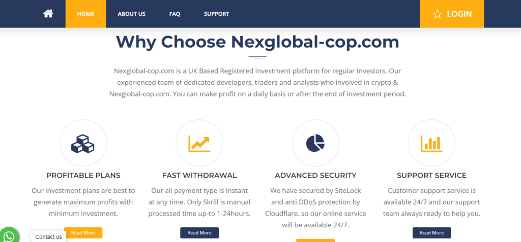 Nexglobal-cop.com Review