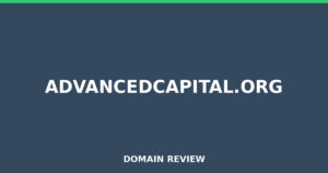 ADVANCEDCAPITAL.ORG Review 2025 – MEDIUM RISK