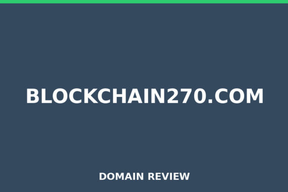 BLOCKCHAIN270.COM review 2025 - Domain review placeholder image for blockchain270.com