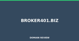 broker401.biz Review 2025 – Detailed Analysis