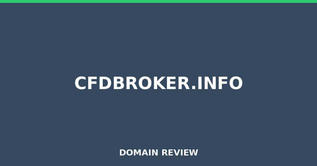CFDBROKER.INFO review 2025 - Domain review placeholder image for cfdbroker.info