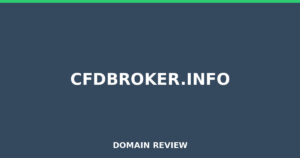 cfdbroker.info 2025 Review – Legitimacy Check