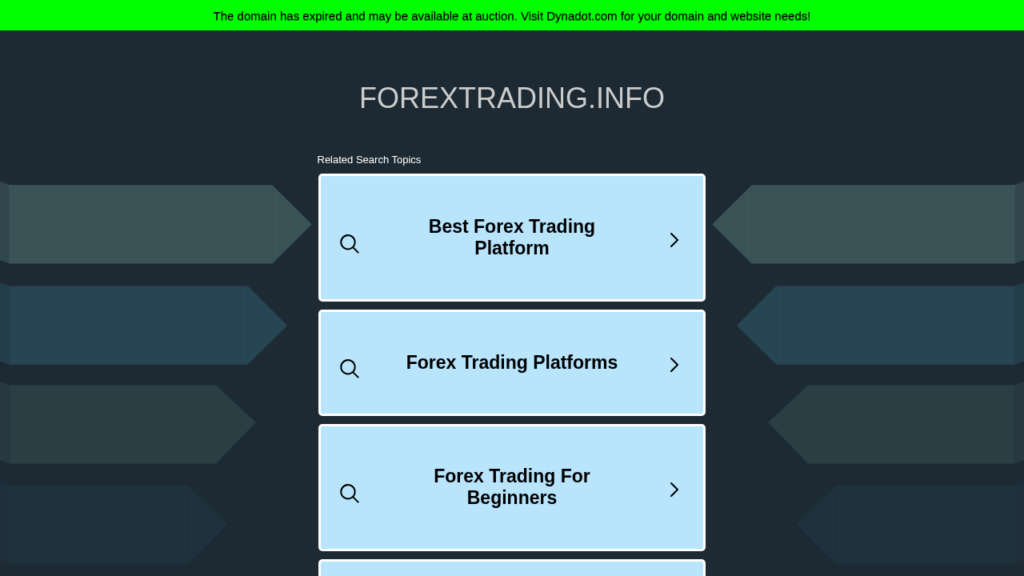 FOREXTRADING.INFO review 2025 - Screenshot of forextrading.info website showing security analysis
