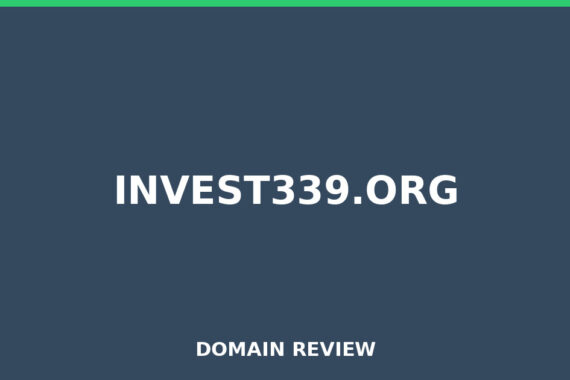 Placeholder image for invest339.org domain review