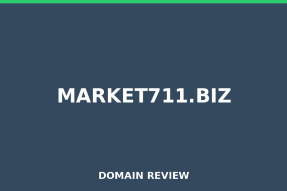 Placeholder image for market711.biz domain review