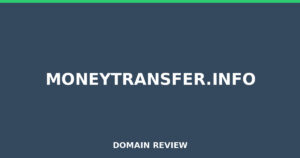 moneytransfer.info Review 2025 – Legitimacy Analysis