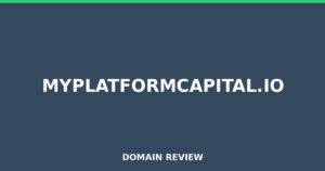 MYPLATFORMCAPITAL.IO Review 2025 – MEDIUM RISK