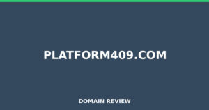 PLATFORM409.COM Review 2025 – MEDIUM RISK