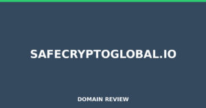 SAFECRYPTOGLOBAL.IO Review 2025 – MEDIUM RISK