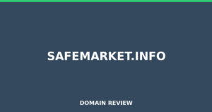 SAFEMARKET.INFO Review 2025 – MEDIUM RISK