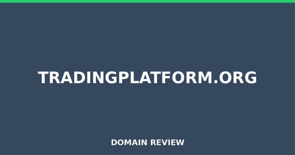 TRADINGPLATFORM.ORG review 2025 - Domain review placeholder image for tradingplatform.org