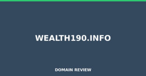 wealth190.info 2025 Review – Legitimacy Check
