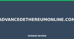advancedethereumonline.com Review 2025 – Detailed Analysis