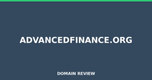 advancedfinance.org 2025 Review – Legitimacy Check