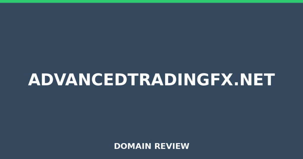 ADVANCEDTRADINGFX.NET review 2025 - Domain review placeholder image for advancedtradingfx.net