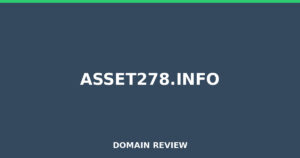 asset278.info 2025 Review – Legitimacy Check