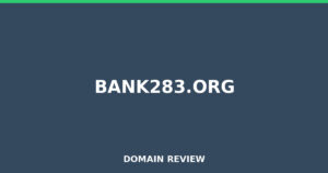 bank283.org Review 2025 – Detailed Analysis