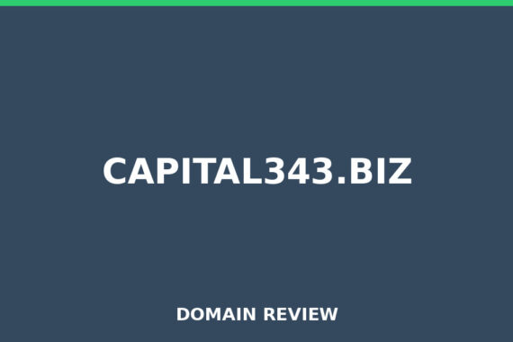 CAPITAL343.BIZ review 2025 - Domain review placeholder image for capital343.biz