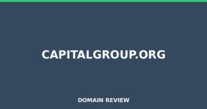 capitalgroup.org 2025 Review – Legitimacy Check