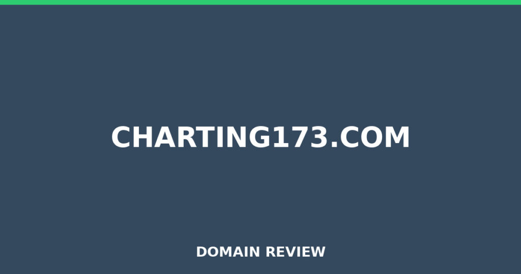 CHARTING173.COM review 2025 - Domain review placeholder image for charting173.com