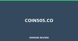 coin505.co 2025 Review – Legitimacy Check