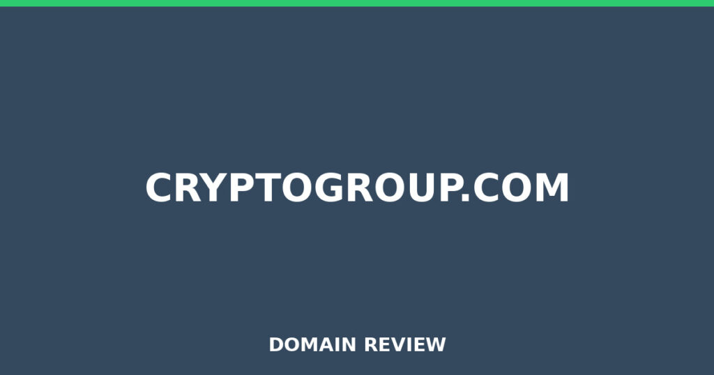 CRYPTOGROUP.COM review 2025 - Domain review placeholder image for cryptogroup.com