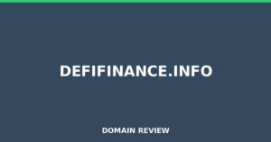 defifinance.info Review 2025 – Detailed Analysis
