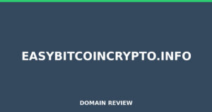 easybitcoincrypto.info Review 2025 – Detailed Analysis