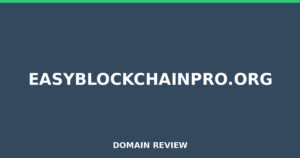 easyblockchainpro.org Review 2025 – Detailed Analysis