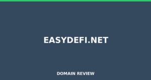 easydefi.net 2025 Review – Legitimacy Check
