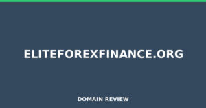 eliteforexfinance.org 2025 Review – Legitimacy Check