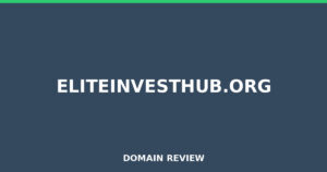 eliteinvesthub.org Review 2025 – Detailed Analysis