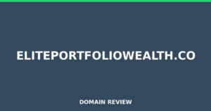 eliteportfoliowealth.co Review 2025 – Detailed Analysis