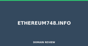 ethereum748.info 2025 Review – Legitimacy Check