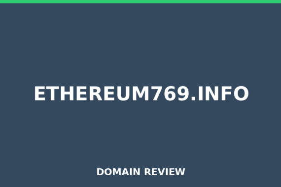 ETHEREUM769.INFO review 2025 - Domain review placeholder image for ethereum769.info