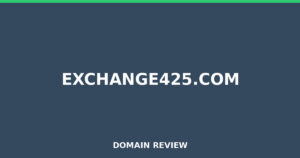 exchange425.com Review 2025 – Detailed Analysis