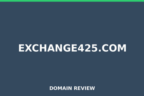 EXCHANGE425.COM review 2025 - Domain review placeholder image for exchange425.com
