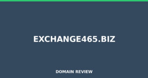 exchange465.biz 2025 Review – Legitimacy Check