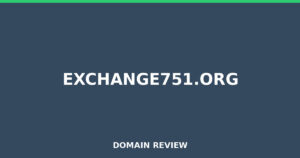 exchange751.org Review 2025 – Detailed Analysis