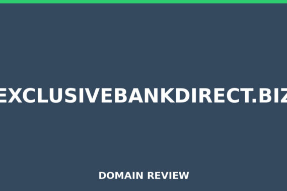 EXCLUSIVEBANKDIRECT.BIZ review 2025 - Domain review placeholder image for exclusivebankdirect.biz