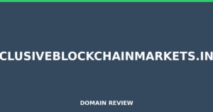 exclusiveblockchainmarkets.info 2025 Review – Legitimacy Check
