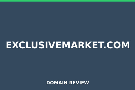 EXCLUSIVEMARKET.COM review 2025 - Domain review placeholder image for exclusivemarket.com