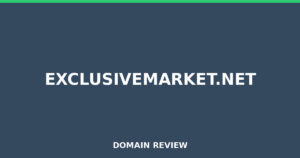 exclusivemarket.net 2025 Review – Legitimacy Check