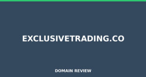 exclusivetrading.co 2025 Review – Legitimacy Check