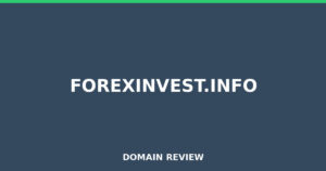 forexinvest.info 2025 Review – Legitimacy Check