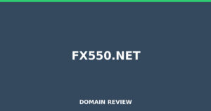 fx550.net Review 2025 – Detailed Analysis