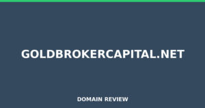 goldbrokercapital.net Review 2025 – Detailed Analysis