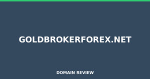 goldbrokerforex.net Review 2025 – Detailed Analysis
