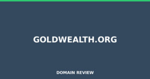 goldwealth.org 2025 Review – Legitimacy Check