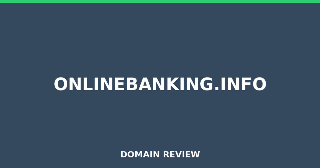 ONLINEBANKING.INFO review 2025 - Domain review placeholder image for onlinebanking.info